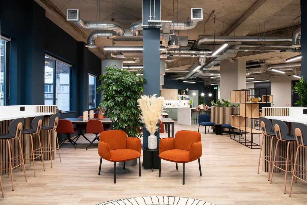 Wizu workspace at Portland House